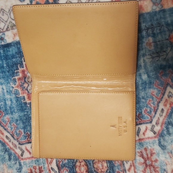 Misty Genuine Leather Passport Holder - Picture 5 of 6